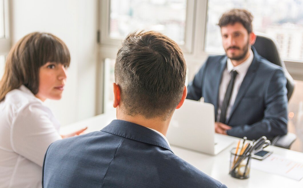 lawyer doing mediation photo